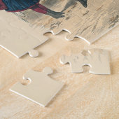 Victoriaans kleuteruitgang speelt Antiek Legpuzzel (Zijkant)