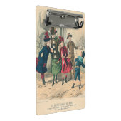 Victoriaans kleuteruitgang speelt Antiek Mini Klembord (Schuin)