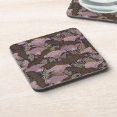 Victoriaans knuppel bier onderzetter (Linkerzijde)