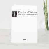 Victoriaans Knuppel - Kaart #2 (pas aan) (Achterkant)