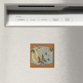Victoriaans koffiebord magneet (Insitu (Vaatwasser))