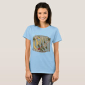 Victoriaans koffiebord t-shirt (Voorkant volledig)