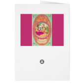 Victoriaans koloniaal Frans parfumlabel (Achterkant)