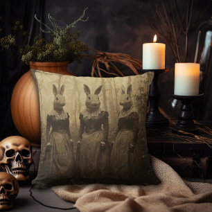 Victoriaans konijn dames kussen