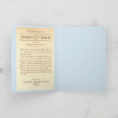 Victoriaans korsettenreclame kaart (Binnen)