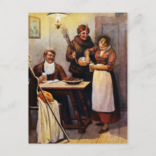 Victoriaans Krampus Briefkaart