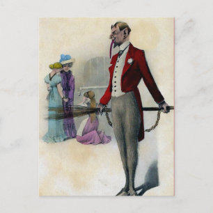  Victoriaans Krampus Briefkaart