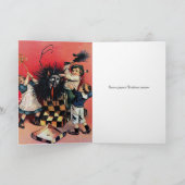  Victoriaans Krampus-kerstkaart Feestdagen Kaart (Binnen)