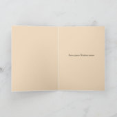 Victoriaans Krampus-kerstkaart Feestdagen Kaart (Binnen)