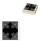 Victoriaans kruisstempel rubberstempel (Gestempeld)