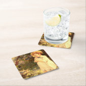 Victoriaans kudde met vogels kartonnen onderzetters (Insitu)