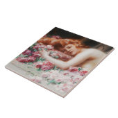 Victoriaans kunst Keramische Tegel Tegeltje (Zijkant)