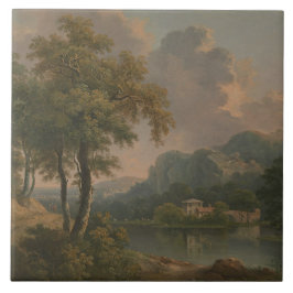 Victoriaans kunst Keramische Tegel Tegeltje