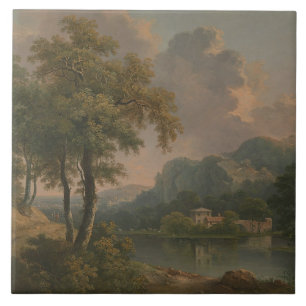 Victoriaans kunst Keramische Tegel Tegeltje