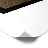 Victoriaans kunst met hoge resolutie afdrukken "de poster (Hoek)