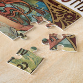  Victoriaans Kunst Nieuw bij Alphonse Mucha Legpuzzel (Zijkant)