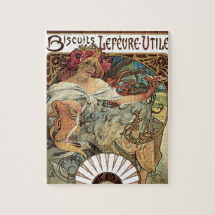 Victoriaans Kunst Nieuw bij Alphonse Mucha Legpuzzel