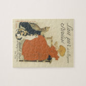 Victoriaans kunst Nieuw, Meisje met melkkatten Legpuzzel (Horizontaal)