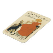  Victoriaans kunst Nieuw, Meisje met melkkatten Magneet (Linkerzijde)