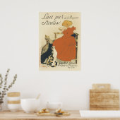  Victoriaans kunst Nieuw, Meisje met melkkatten Poster (Keuken)