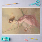 Victoriaans kunst, ontkoppeling van lospagina's, V Tissuepapier (Craft)