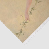 Victoriaans kunst, ontkoppeling van lospagina's, V Tissuepapier (Detail)