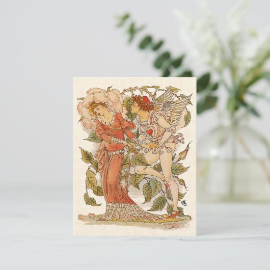  Victoriaans Kunst, Roos van Walter Crane (Staand voorkant)