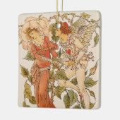  Victoriaans Kunst, Roos van Walter Crane Keramisch Ornament (Links)