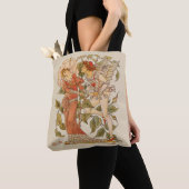  Victoriaans Kunst, Roos van Walter Crane Tote Bag (Dichtbij)