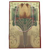 Victoriaans kunsten en ambachtelijke bloemen medium cadeauzakje (Voorkant)