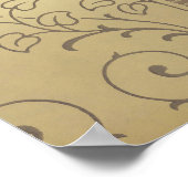 Victoriaans kunsten en ambachtelijke bloemen poster (Hoek)