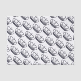 /Victoriaans kweekgravering Tissuepapier