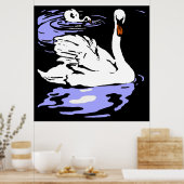 Victoriaans kweekvijvers van bosbessen poster (Keuken)