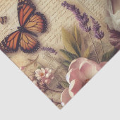 Victoriaans Lady Bloemen decoupage Tissuepapier (Detail)
