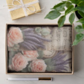  Victoriaans Lady Bloemen decoupage Tissuepapier (Geschenk)