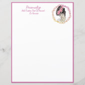  Victoriaans Lady Feminine Flower Pet (Voorkant)