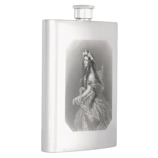 Victoriaans Lady Flask Flacon (Rechts)