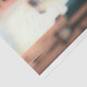 Victoriaans Lady Gator Decoupage Tissuepapier (Detail)