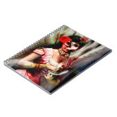  Victoriaans Lady Vanity Skull Notitieboek (Linkerzijde)