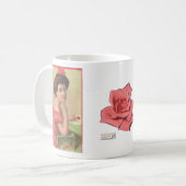 Victoriaans Lady Will jij bent mijn Valentijn Mok (Voorkant links)