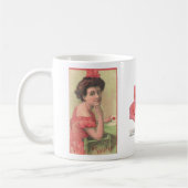 Victoriaans Lady Will jij bent mijn Valentijn Mok (Links)