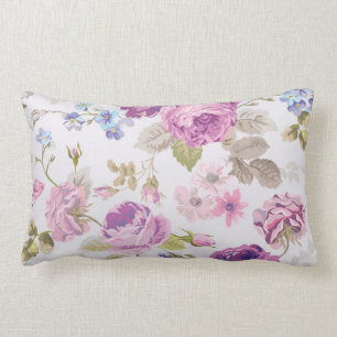 Victoriaans, land, elegante lavendel, sjofel, kussen