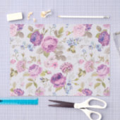 Victoriaans, land, lavender, shabby, chic, rozen,  tissuepapier (Craft)