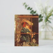  VICTORIAANS langer om buiten BRIEFKAART te zijn (Staand voorkant)