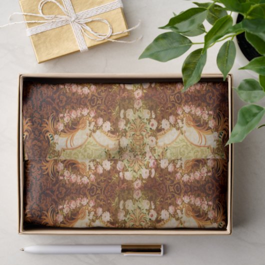  Victoriaans, langwerpig papier met elastisch weef (Geschenk)