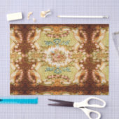  Victoriaans, langwerpig papier met elastisch weef