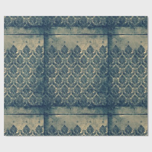  Victoriaans lebif-achtermarkeringsrand Cadeaupapier (Vlak)