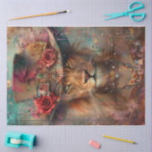 Victoriaans leeuw tissuepapier (Craft)