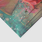 Victoriaans leeuw tissuepapier (Detail)