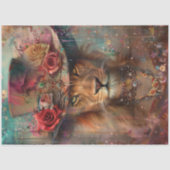 Victoriaans leeuw tissuepapier (Voorkant)